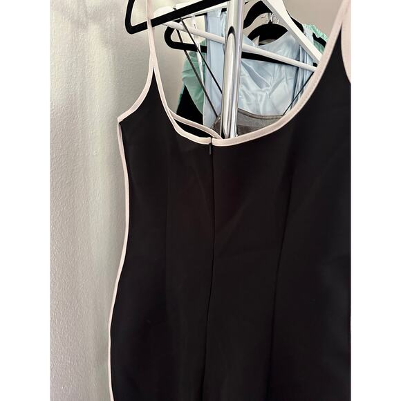 Paris Georgia Heart Dress in Black & White - Picture 15 of 16